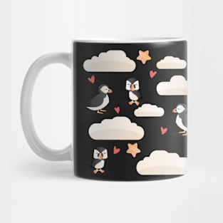 Cute puffin pattern Mug